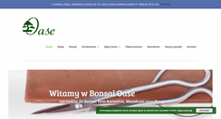 Desktop Screenshot of bonsaioase.com